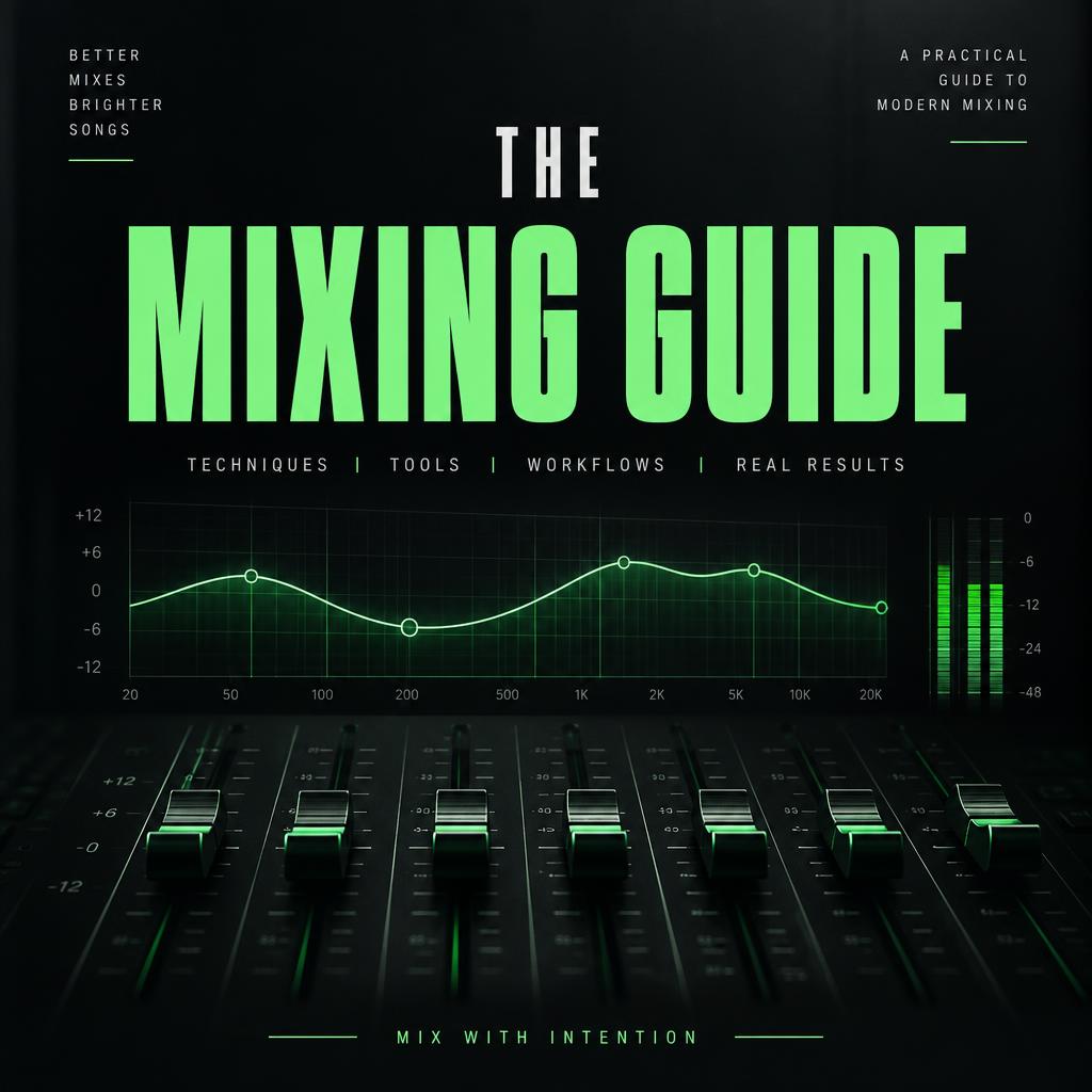 Music Mixing Guide - Easy To Read Complete Mixing Guide for independent Artists, Producers & Engineers